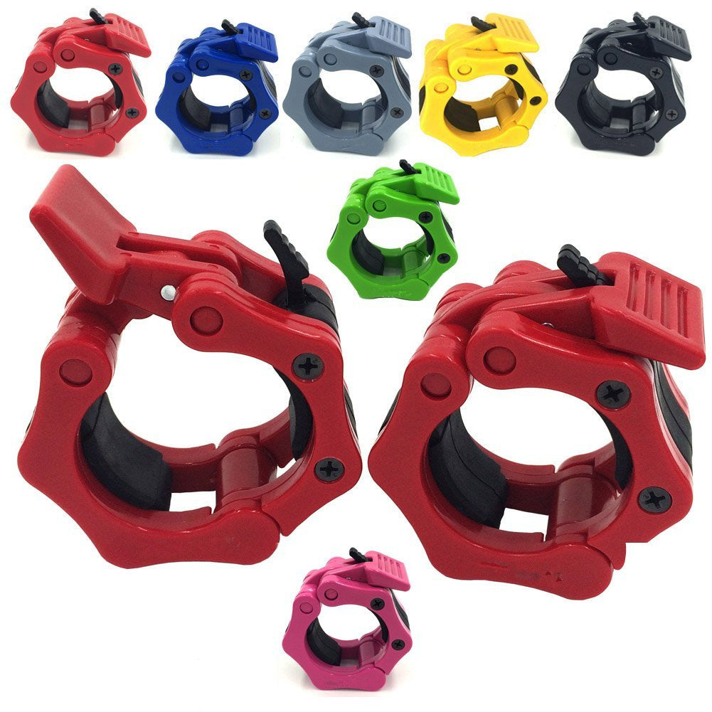 Olympic Bar Quick Release Collar Clips Uni Fitness